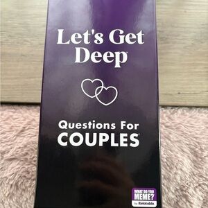Let's Get Deep Card Game for Couples